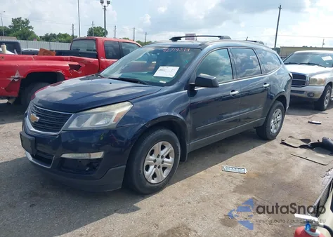 2015 Chevrolet Traverse Ls z USA, uszkodzony, nr VIN 1GNKVFKD5FJ365359